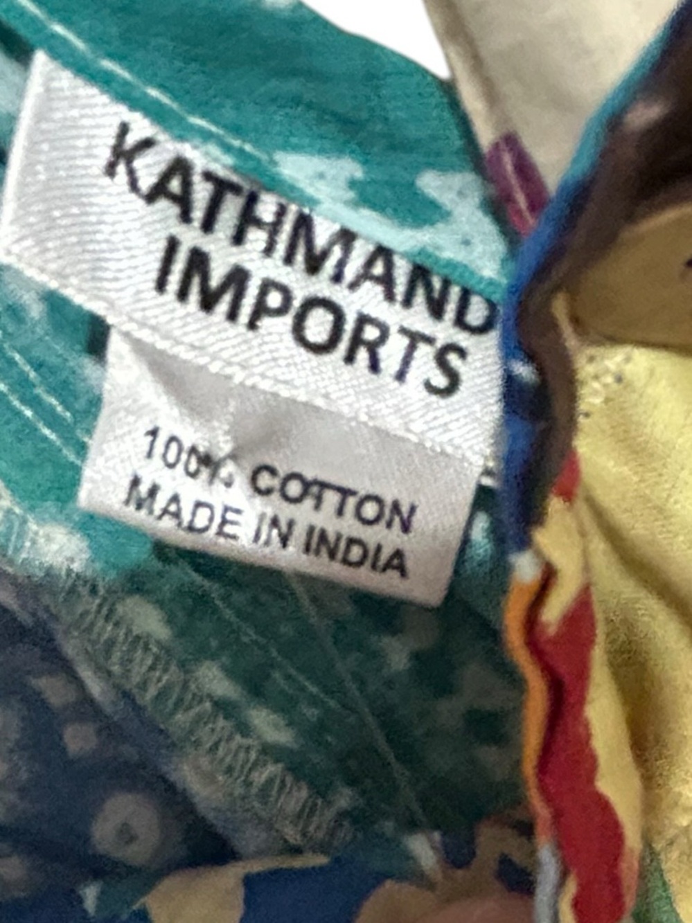 Kathmandu Imports Patchwork Overalls Boho Hippie Kantha Jumpsuit Dungarees OS - Picture 6 of 7